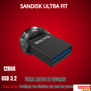Clé USB: Sandisk ultra fit 128GO
