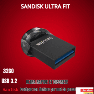 Clé USB: Sandisk ultra fit 32GO