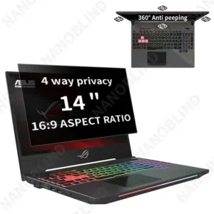 Filtre de confidentialité pour ordinateur 14"a 27" - 14"