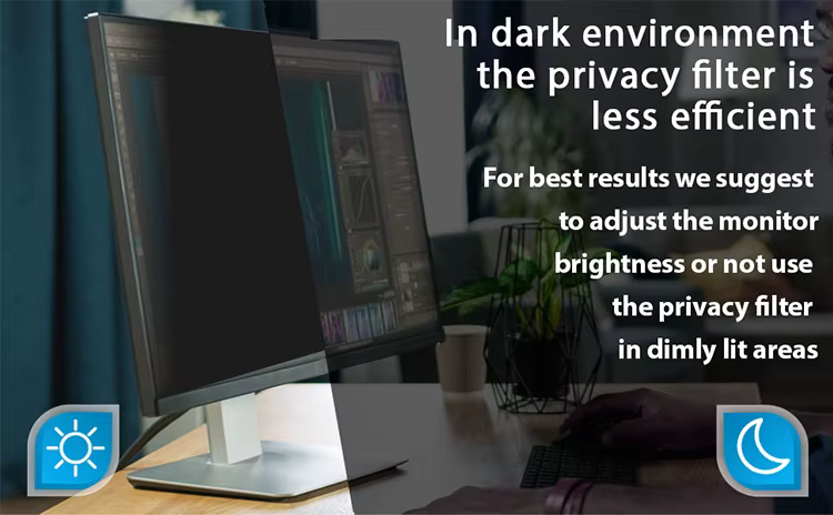 Filtre de confidentialité pour ordinateur 14"a 27" - 27"