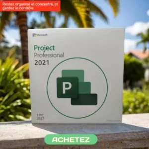 Microsoft Project 2021 Professional - Clé - 1 PC