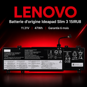 Batterie Lenovo IdeaPad Slim 3 – Modèle L22B3PF2