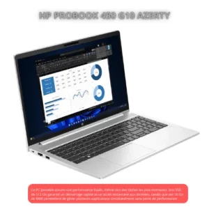 HP ProBook 450 G10 i5-1335U 8Go 512Go SSD 15,6" FHD