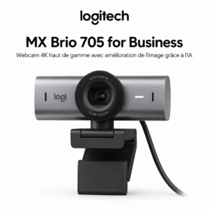 Logitech MX Brio 705 for Business Webcam 4K Ultra HD USB-C